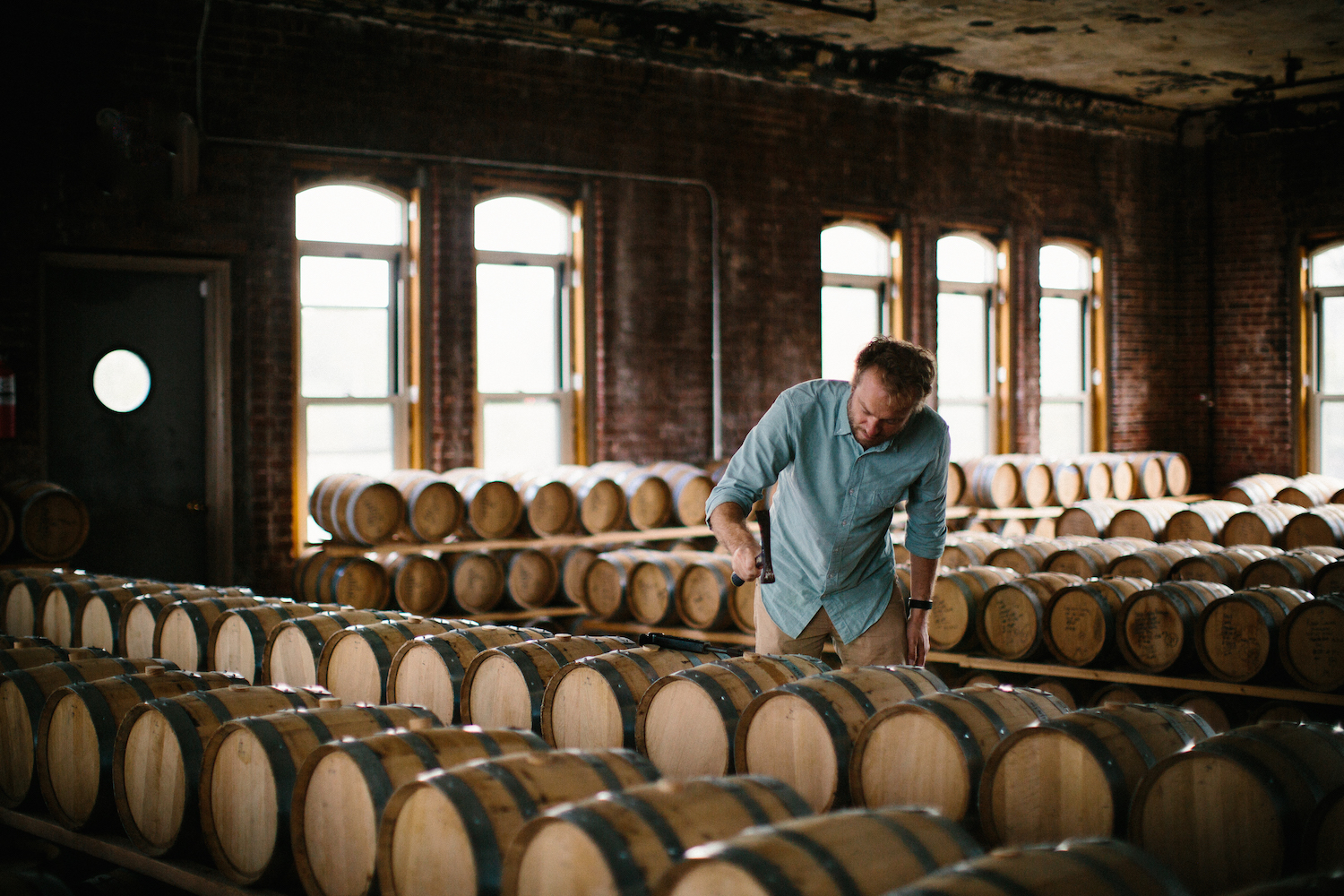 Checking On Barrels