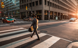 man walking